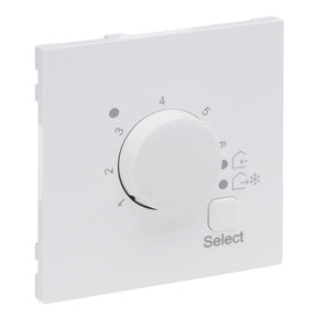 LEGRAND SEANO Abdeckung für elektronisches Raumt hermostat, Farbe: Ultraweiss  – 765151