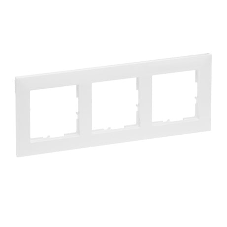 LEGRAND SEANO 3-fach Rahmen in der Farbausführun g Ultraweiss  – 765173