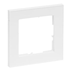 LEGRAND SEANO+ 1-fach Rahmen in der Farbausführu ng Ultraweiss  – 765181