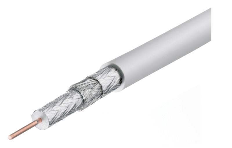 Koaxialkabel PE 3fach geschirmt 100m Spule schwarz – 151613