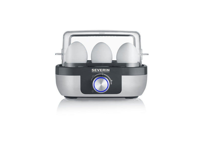 Egg Cooker for 6 Eggs 420W adj. Hardness Poaching Insert SS – 316900