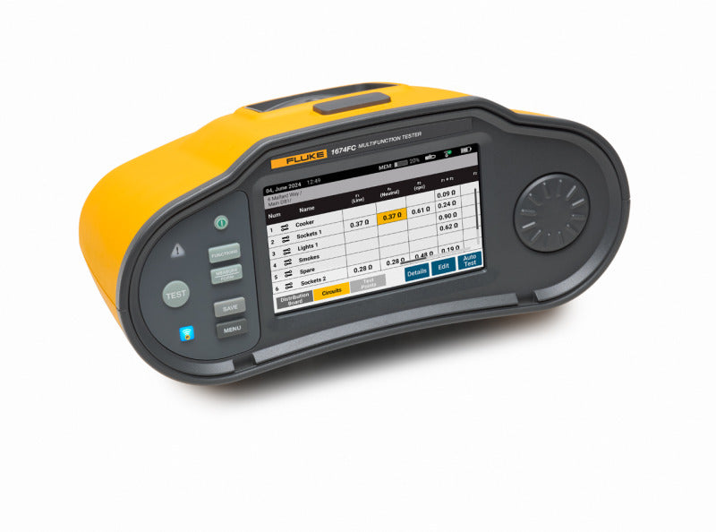 Fluke 1674 FC SCH FTT Multifunktions-Installationstester im Paket mit TruTest Software – 5581087