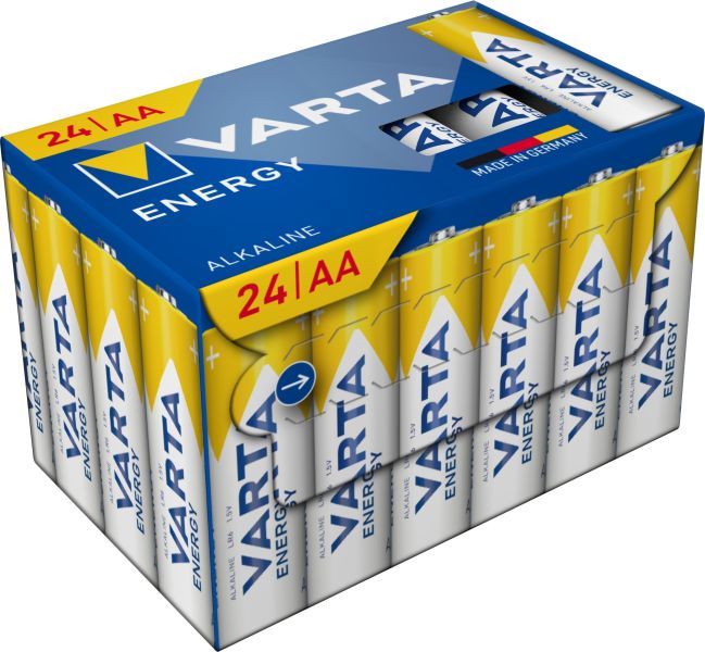 Battery Energy Alkaline AA Mignon LR6 1.5V CUBEPACK=24pcs – 4106229234