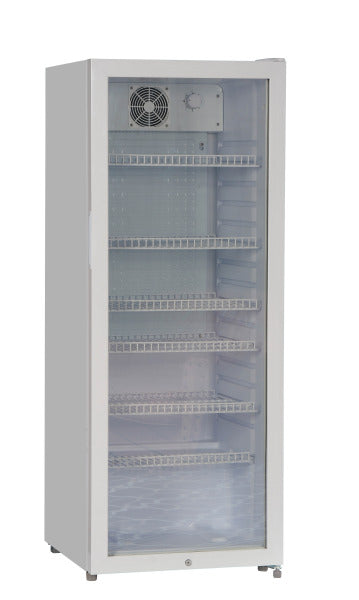 Getränkekühlschrank 6Roste 237L C Glastür ws – 500035