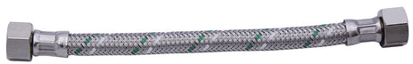 ALVA Niroflex-Verbinder DN13 DVGW Silikon IG 3/4" x IG 3/4" L 100cm - ACF13.3/4.100