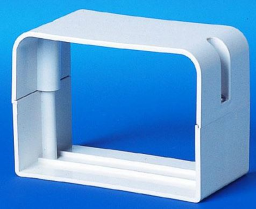 ALVA Installationkanal Industrie Verbindungsstück 70 RAL 9003