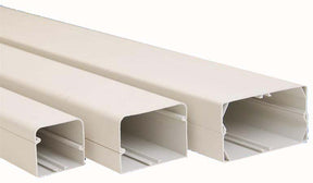 ALVA Installationkanal Industrie (105x75) L=2m, RAL 9002 (elfenbeinfarbig - ALKIK105I