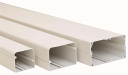 ALVA Installationkanal Industrie (70x65) L=2m, RAL 9002 (elfenbeinfarbig) - ALKIK70I