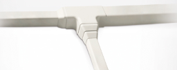 ALVA Installationskanal Reduktion 110-80, RAL 9003 - ALKIKRED110.80
