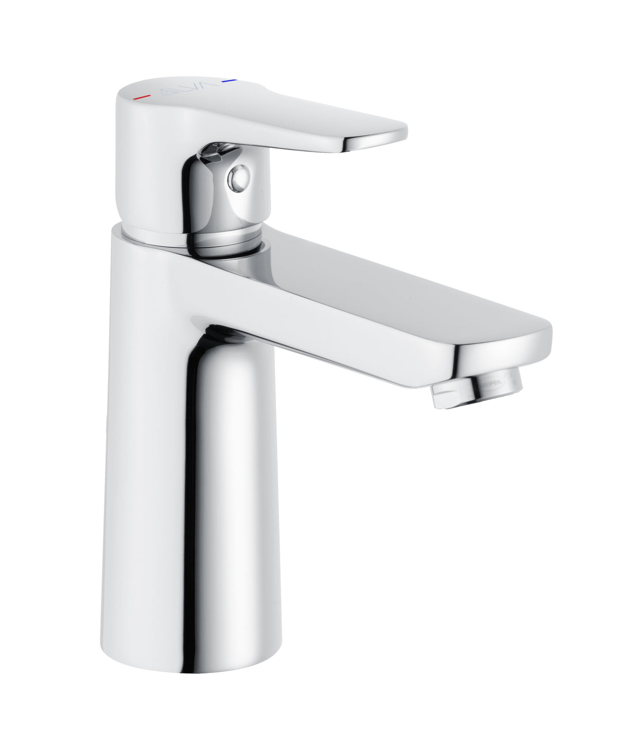 Alva Bela 1.0 Waschtischarmatur XL ohne Ablaufgarnitur, Höhe 15,8 cm, Chrom - AQARBEWTXL1OA.1
