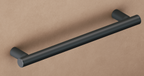 ALVA Varia Wandhaltegriff 40cm bis 130kg, Schwarz Matt