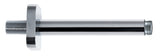 Alva Varia Deckenauslauf 1/2 16,5cm rund, Rosette Softedge, Messing, Chrom - AQARVADA16S