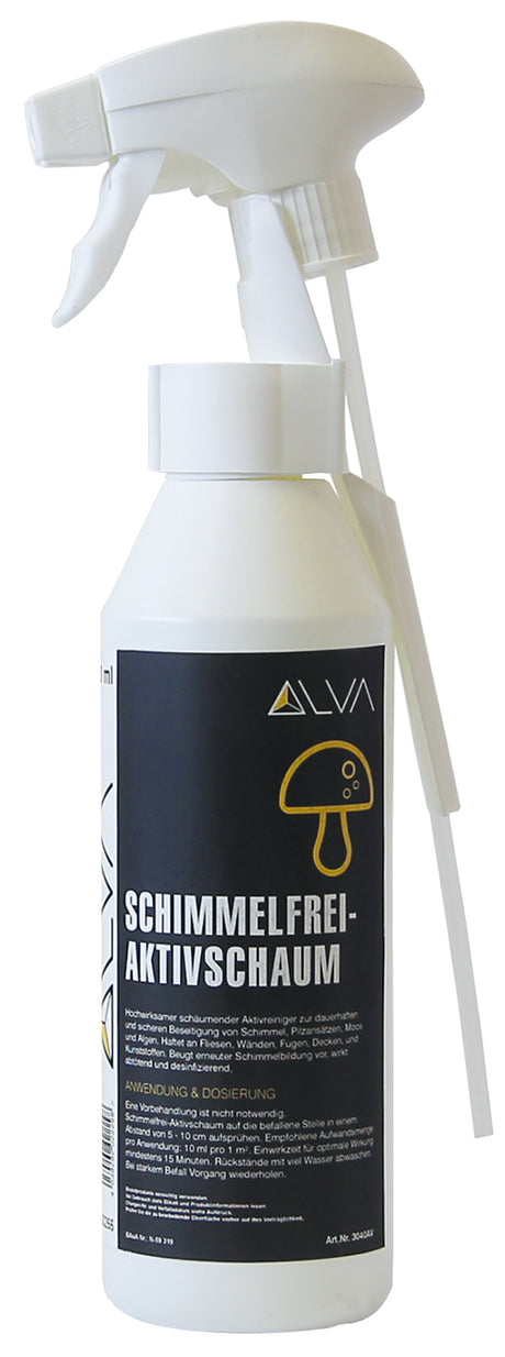 Alva SchimmelFrei AktivSchaum, 500 ml Flasche mit Sprühkopf - ACSFAS
