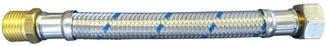 Alva Panzerschlauch DIN4726DN19 3/4 diffusionsdicht M/N 3/4" L=30 cm - ACHKF19.3/4.30