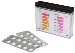 Alva Testkit f.pH-Wert/freies Chlor inkl. je 20 Stk. Tabletten - ACTESTKIT1