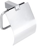 ALVA Dura Toilettenpapierhalter mit Bügel und Deckel, Chrom