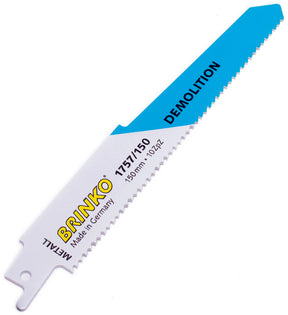 BRINKO Brinko Säbelsägeblätter Metall DEMOLITION, 150mm  – 1757/150