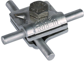 DEHN MV-Klemme Al f. Rd 8-10mm m. Sechskantschraube   – 390051