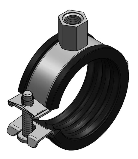 MEFA Rohrschelle VENGA 20 x 1,2, 60 - 65 mm M8/M10  – 14500018