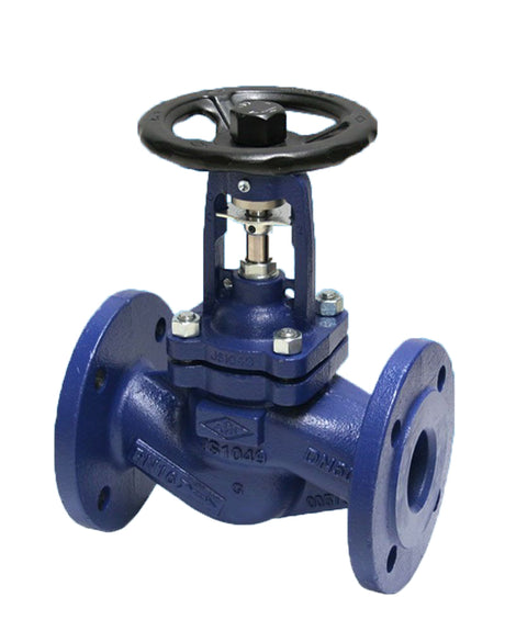 ARI Faltenbalg-Absperrventil DN 40 PN16 PN16 Geh.: EN-JL1040, max.300°C, mit HR   – 120460040011