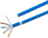 Alva KAT.7 Datenkabel Simplex S/FTP, 1000MHz, LSOH3, Cca, Farbe: blau - DK-KAT7-1000-SFTP-S-BL>TR1000<