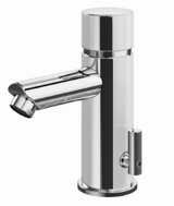 Alva Forta Waschtischarm. Chrom H:13,4cm Selbstschluss, Mischwasser - AQARFOWTS1