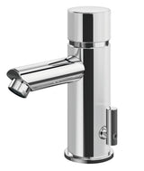 Alva Forta Waschtischarm. Chrom H:13,4cm Selbstschluss, Mischwasser - AQARFOWTS1