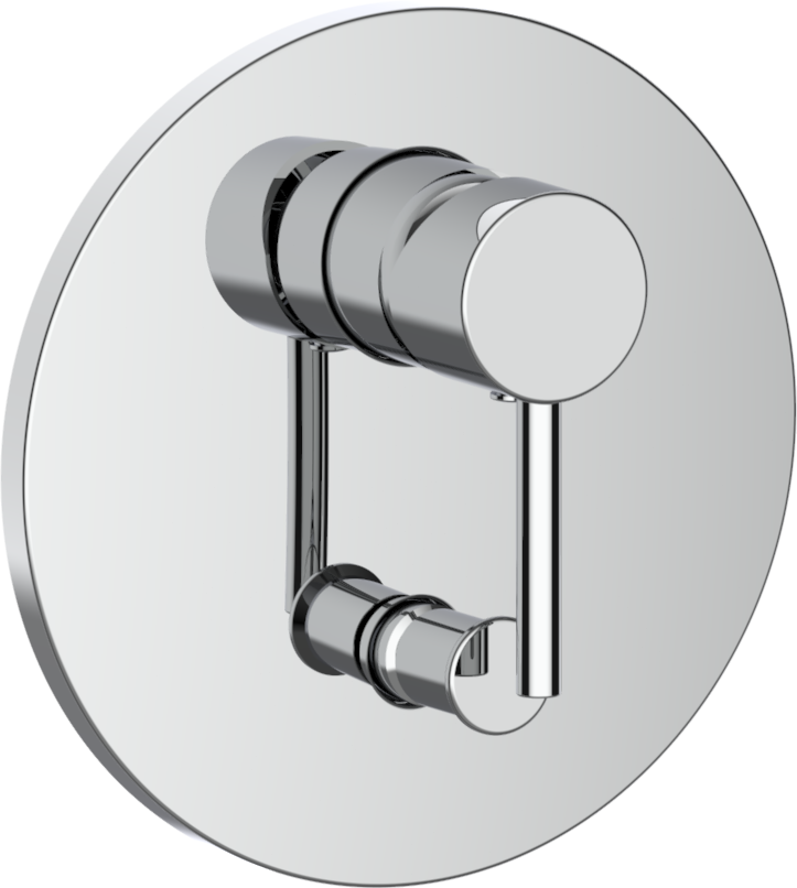 Alva Idea 1.0 Wannenarmatur UP Sichtteil inkl. UP-Körper, Chrom - AQARIDSTW.2