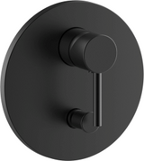 Alva Idea 1.0 Wannenarmatur UP Sichtteil inkl. UP-K”rper, Schwarz Matt - AQARIDSTW.2S