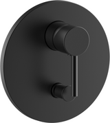 Alva Idea 1.0 Wannenarmatur UP Sichtteil inkl. UP-Körper, Schwarz Matt - AQARIDSTW.2S