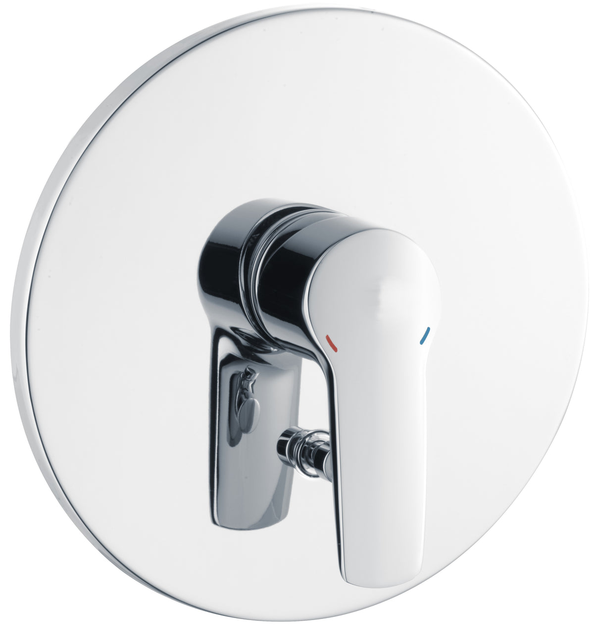 Alva Dura 1.0 Wannenarmatur UP Sichtteil, Chrom - AQARDUSTW.1