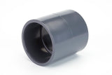 Alva PVC-U Muffe, d50 für Schwimmbadanwendung PN16, grau - ACSWM50
