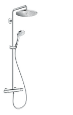 Alva Tica Duschsystem mit Thermostat, Chrom - AQARTIDST1
