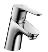 Alva Tica Waschtischarmatur Mini mit Push-Open Ablaufgarnitur, Chrom - AQARTIWTM1