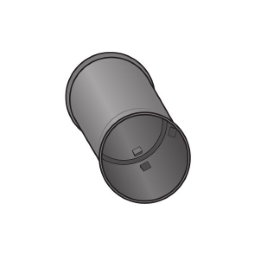 ALVA Verbindungsmuffe 100mm PVC für Dränagerohr flexibel - DRAENM100