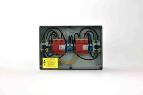 Alva PV-Anschlußbox 2 MPPT, 2IN/1OUT pro MPPT,ÜSS Typ I/II,Trennschalter,Verschr. - GAK-2MP-2I1O-T12-TS-VS