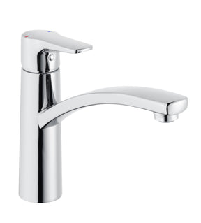Alva Juna Spltischarmatur H:18,2cm schwenkbarer Rohrauslauf, Chrom - AQARJUSPT14