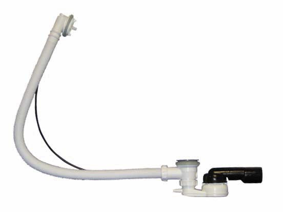 HUTTERER & LECHNER HL555N.L.0 BDW-Ab-u.Ül.grt. 6/4" m. Kgel sifon DN40/50 u. Bowdenzug 80cm, o. Sich   – HL555N.L.0