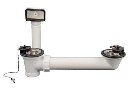 HUTTERER & LECHNER HL24U-6/4 Abl.verb. DN40 m. Vent.en 6/4" u. Ül.   – HL24U-6/4