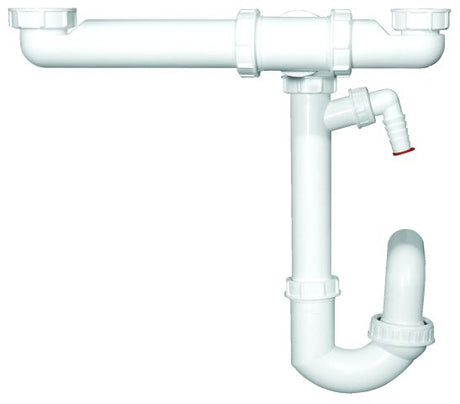 HUTTERER & LECHNER HL126.2/50 Raumsparsifon DN50x6/4" m. Kgel. WG-Anschl. u. Abl.verbindung DN40   – HL126.2/50