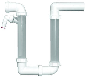 HUTTERER & LECHNER HL136.2 Kondensatsifon DN40 m. transparenten Standrohren   – HL136.2