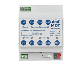 MDT DALI Control 64 Gateway, 4TE, REG  – SCN-DA641.04