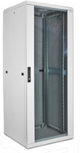 Alva 19 Zoll Standschrank 42HE Profi-Qualit„t Glastr, 800x800x2033 mm, grau - 19Z-SS42-80.80PRO