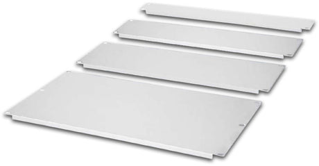 Alva 19 Zoll Blindblende 1HE perforiert - 19Z-BB-1-PF