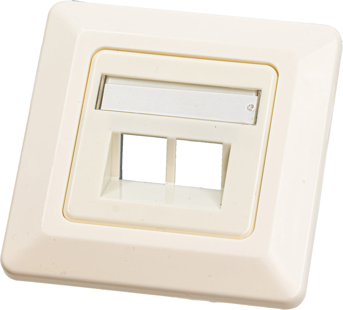 Alva Keystone Leerdose 2 Module, Unterteil mit Schalterprogrammen kombinierbar - KSLD-2-DESIGN