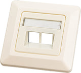 Alva Keystone Leerdose 2 Module, Unterteil mit Schalterprogrammen kombinierbar - KSLD-2-DESIGN