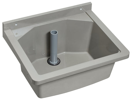 ALVA Varia Ausgussbecken GFK 55x45x30cm grau