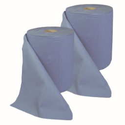 Alva Papierrollen 2er Pack a 500 Blatt blau 33,3 x 36 cm 2-lagig - ACPAPIER2