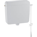 GEBERIT GE Spuelkasten AP127 hochhaengend 1 Menge, weiss, mit Zugkette   – 127.052.11.1