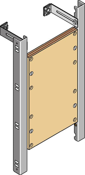 GEBERIT GE Huter Befestigungsplatte 40x70 cm schwere Konsollasten, Trocken/Vor/Inwand   – HU-BE9001-M